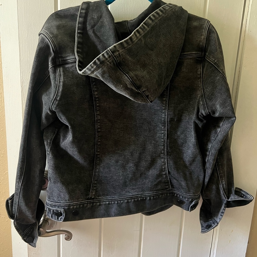Liverpool Charcoal/black Denim Jacket - Picture 3 of 3